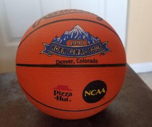 1990 Denver Final Four ball 040122