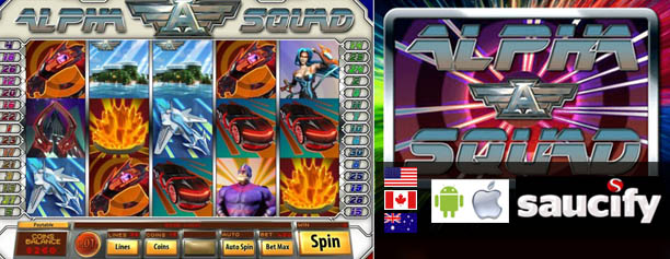 Alpha Squad Slot - Free Superhero Slots