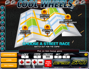 Cool Wheels slot Pick Item Bonus Game