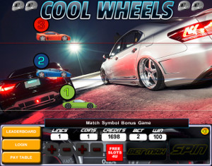 Cool Wheels slot Race Bonus Game