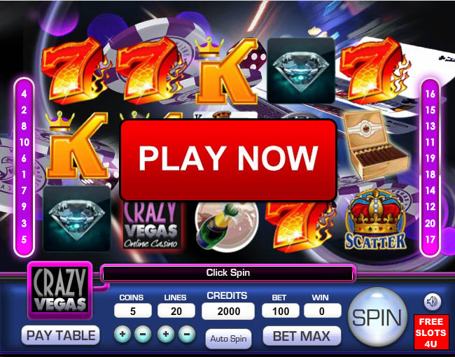 Crazy Vegas Slot Screenshot