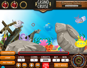 casino cruise slot sea saps Bonus Game