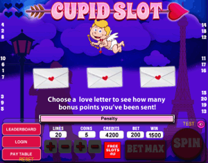 Cupid slot Bonus Game