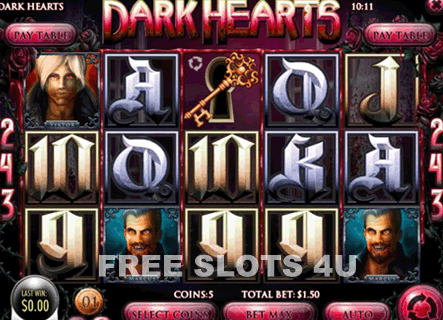 Dark Hearts Slots Game At 888 Tiger Casino