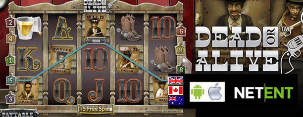 Dead or Alive Slot Game - Free Wild West Slots