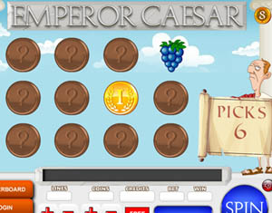 Emperor Caesars Coins bonus game