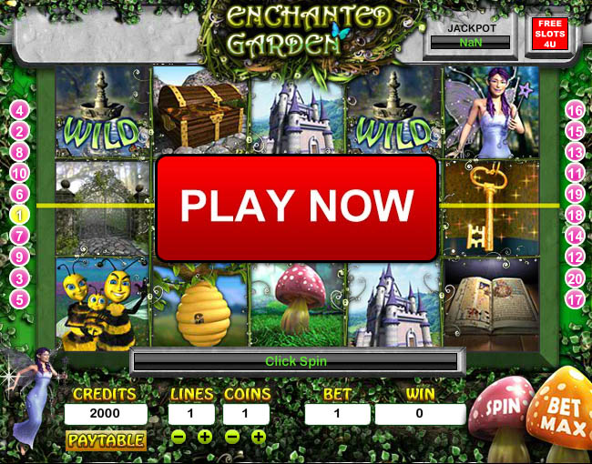 Enchanted Garden Slot Screenshot