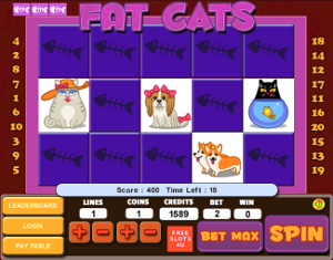 Fat Cats  slot Bonus feature 