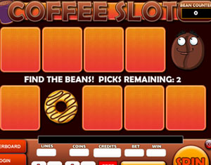 Coffee Slot Beans Bonus  Game 2