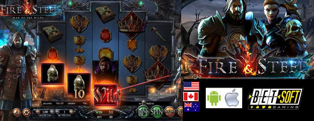 Fire and steel Game - Free Fantasy Slots
