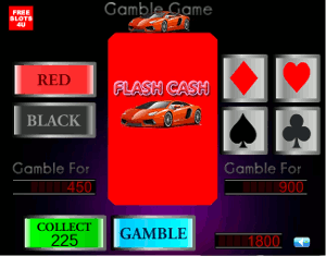 Flash Cash Slot Bonus Game Screenshot