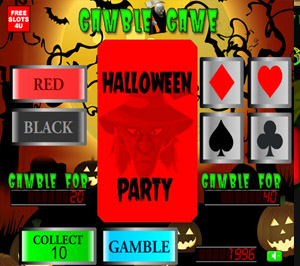 Halloween Party Gamble Game