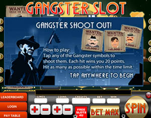 Gangster slot Bonus Game