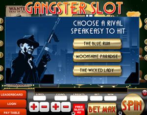 Gangster slot speakeasy Bonus Game