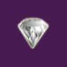 Girls Best Friend Highest Symbol - Clear Diamond