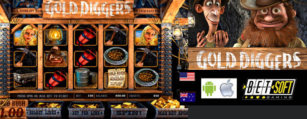 Gold Diggers Gold slot game
