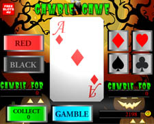 Halloween Party Gamble Bonus Game Screenshot