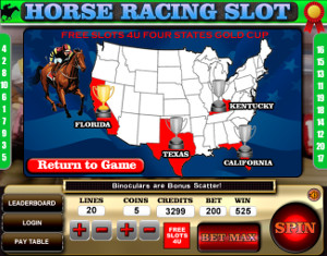 horse racing slot loyalty feature
