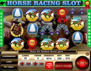 horse racing slot horse spotter Bonus Game