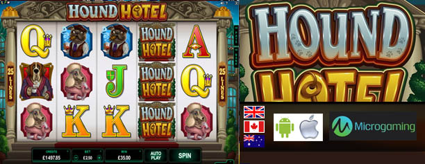Hound Hotel Slot Game - Free Dog Slots