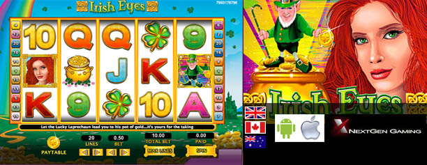 Irish Eyes Slot Game - Free St Patricks Slots Machine