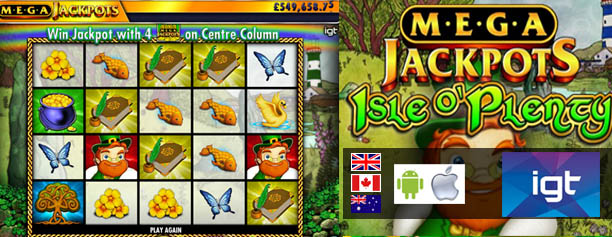 Isle of Plenty  Slot Game - Free St Patricks Slots Machine