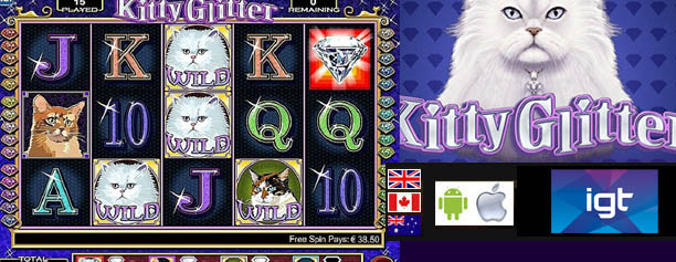 Kitty Glitter Slot Game - Free Cat Slots