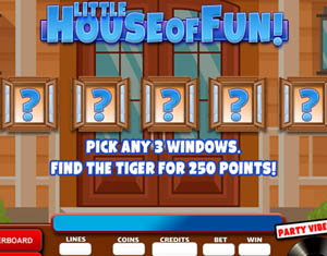 Little House of fun slots Bonus Game