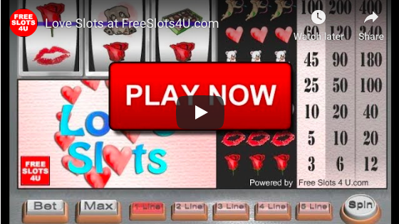 Love Slot Machine by FreeSlots4U.com on Youtube.