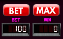 Monster Slots Betting Buttons