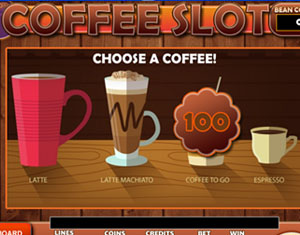 Coffee Slot Bonus Game