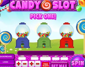 Candy Slot  Bonus Game