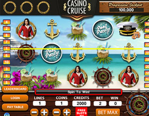 Casino Cruise Progressive Slot Screenshot