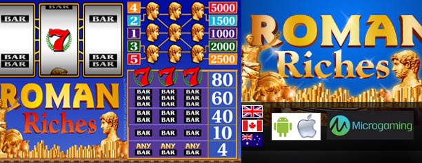 Roman Riches Slot - Free Roman Slots Machine