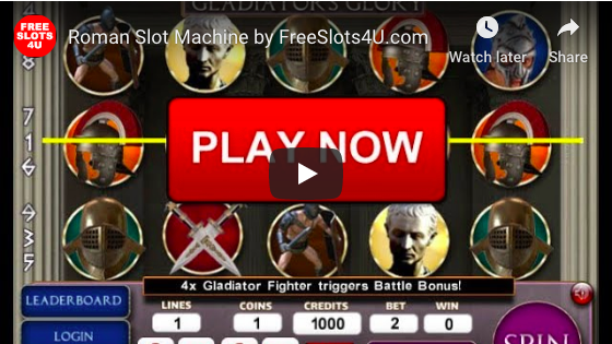 Romany Slot Machine by FreeSlots4U.com on Youtube.