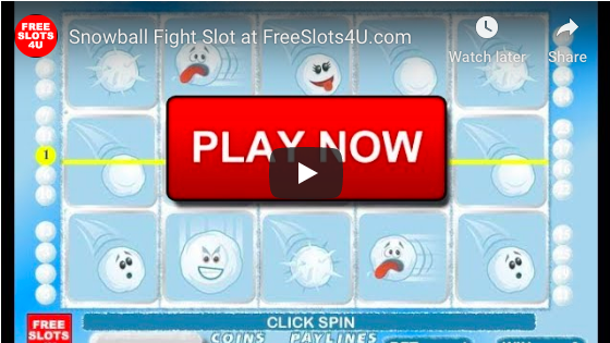Snowball Slot Machine by FreeSlots4U.com on Youtube.