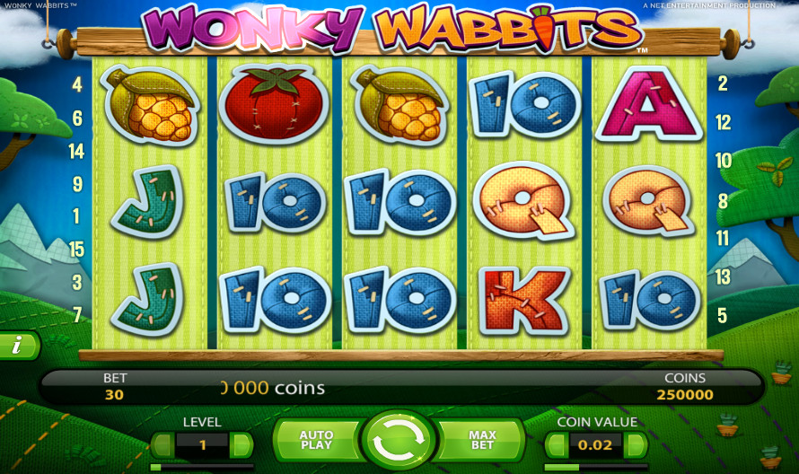 Wonky Wabbits Slot - Free Easter Slots Machine